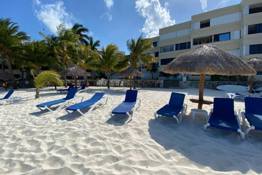 Oceanfront Condo Bm By Andiani Cancún Eksteriør billede