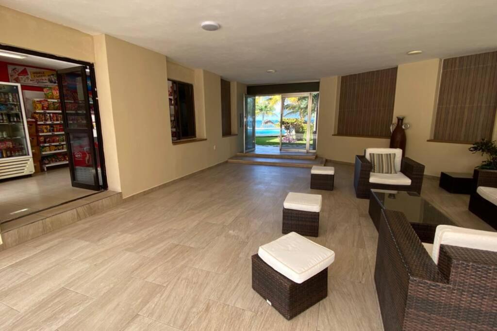 Oceanfront Condo Bm By Andiani Cancún Eksteriør billede
