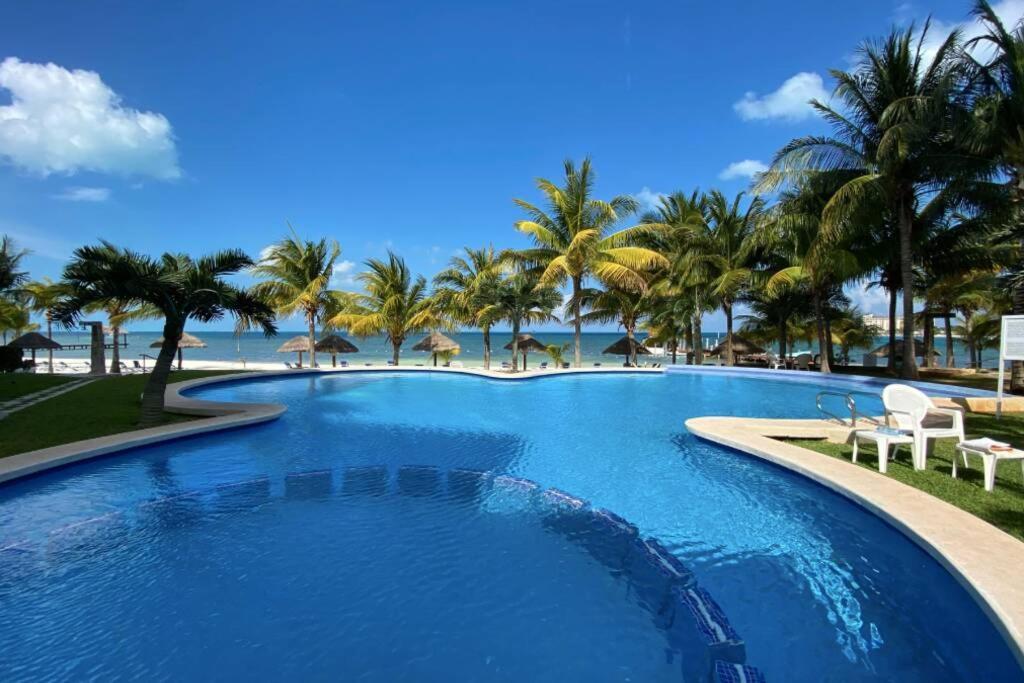 Oceanfront Condo Bm By Andiani Cancún Eksteriør billede