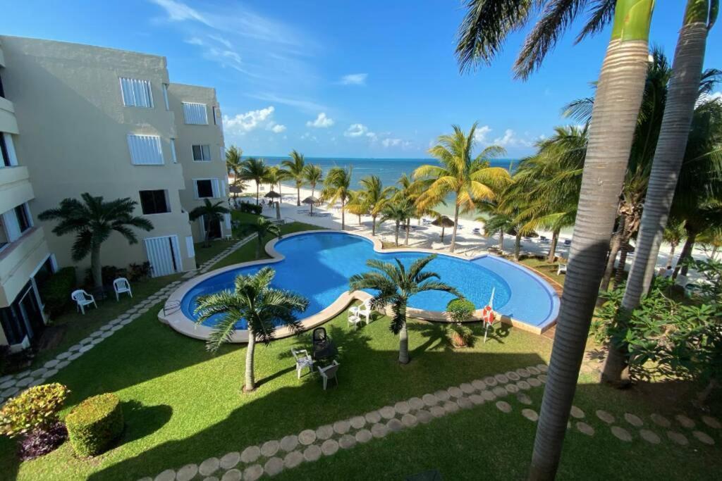 Oceanfront Condo Bm By Andiani Cancún Eksteriør billede